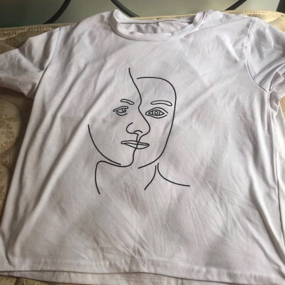 Shirt with two faces